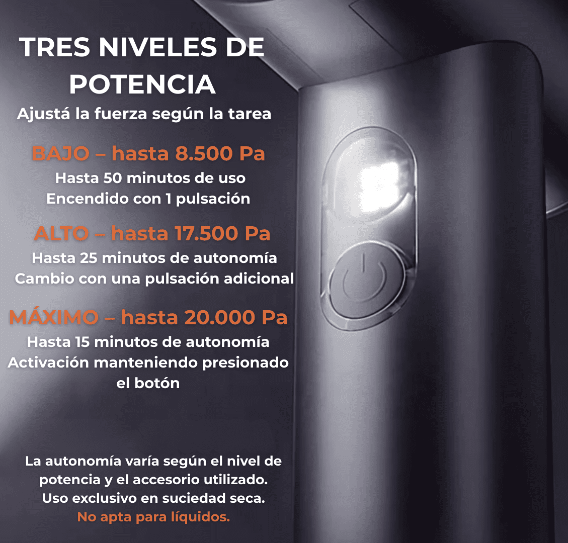 Aspiradora inalámbrica portátil MultiFay®